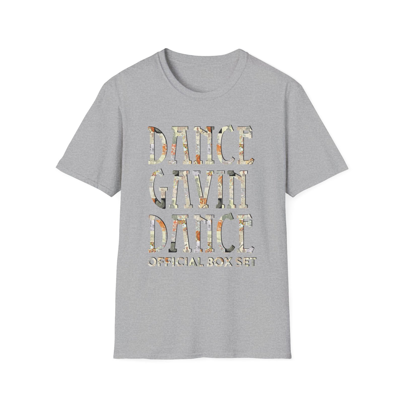 Dance Gavin Dance Logo Unisex Softstyle T-Shirt