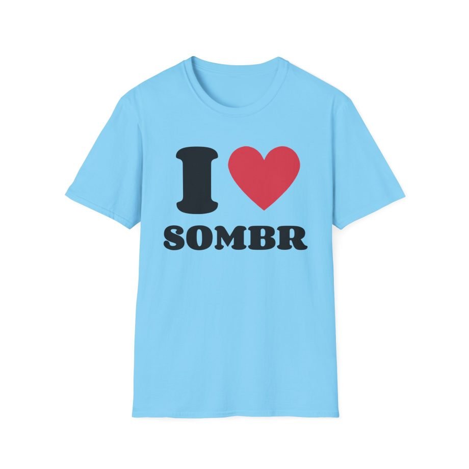 I Love Sombr Unisex Softstyle T-Shirt
