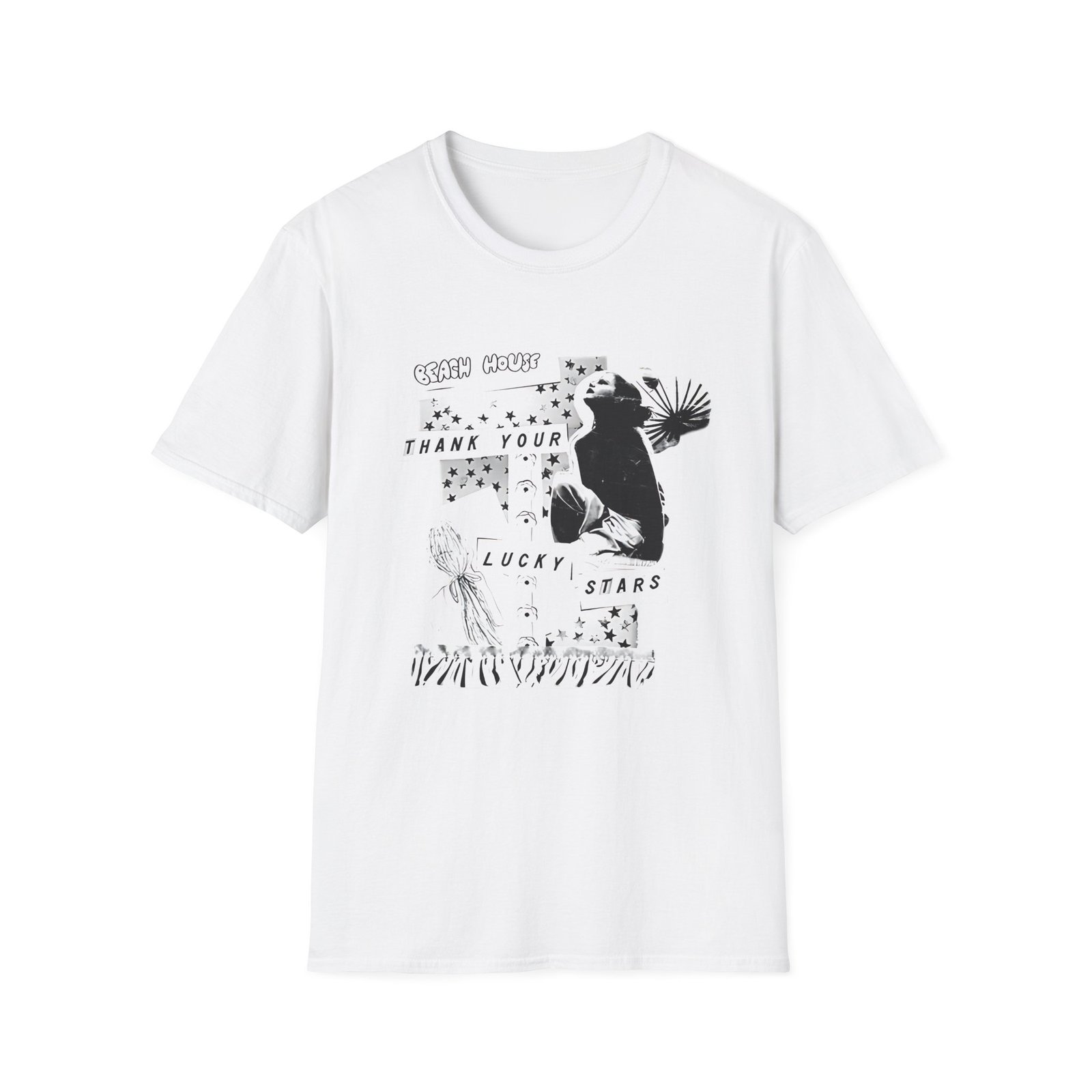 Beach House Skater Unisex Softstyle T-Shirt