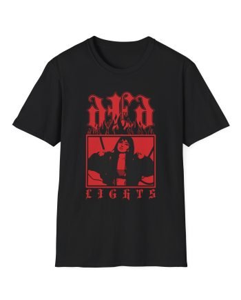 Lights dEd Graveyard Shift Unisex Softstyle T-Shirt