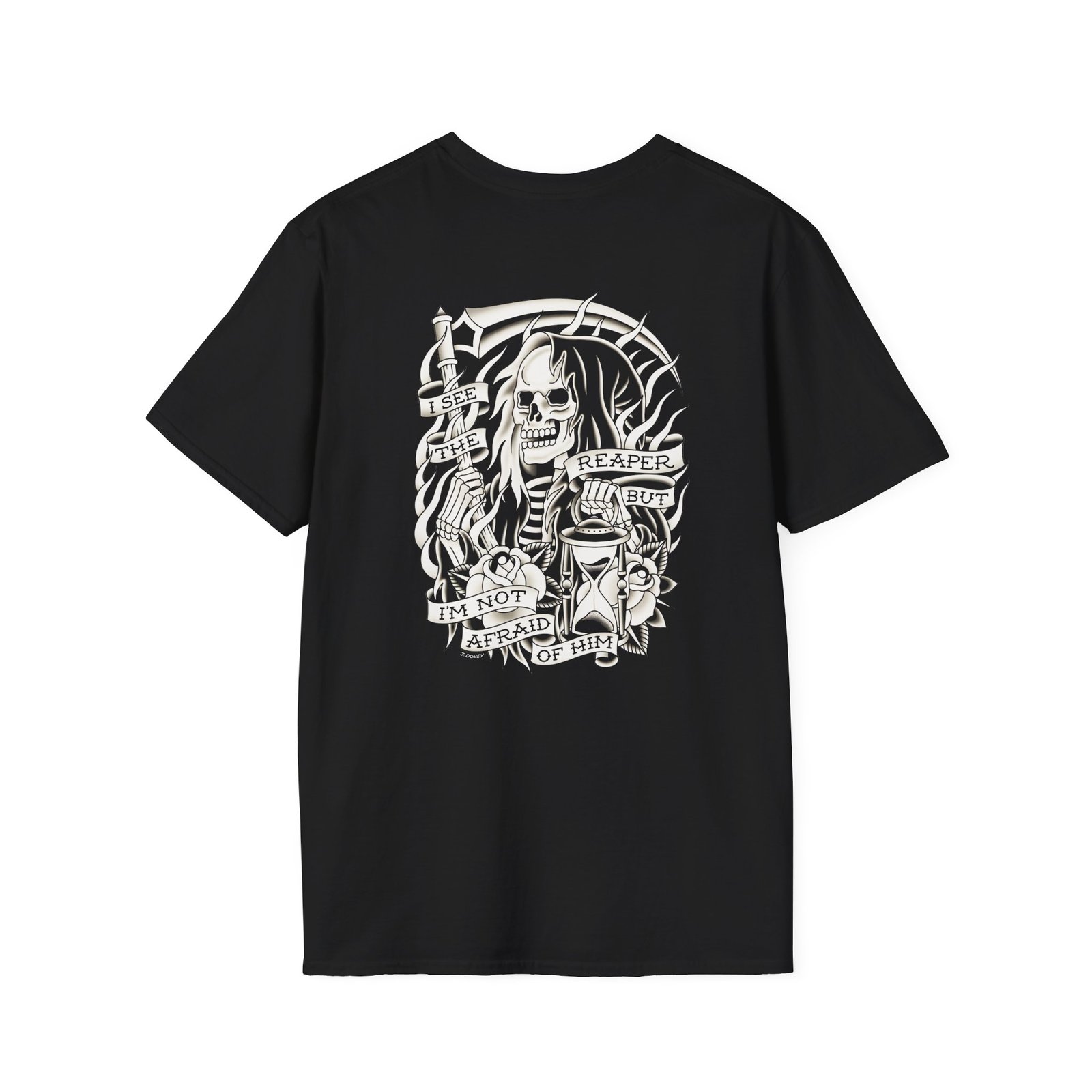 The Ghost Inside Skull Reaper Unisex Softstyle T-Shirt