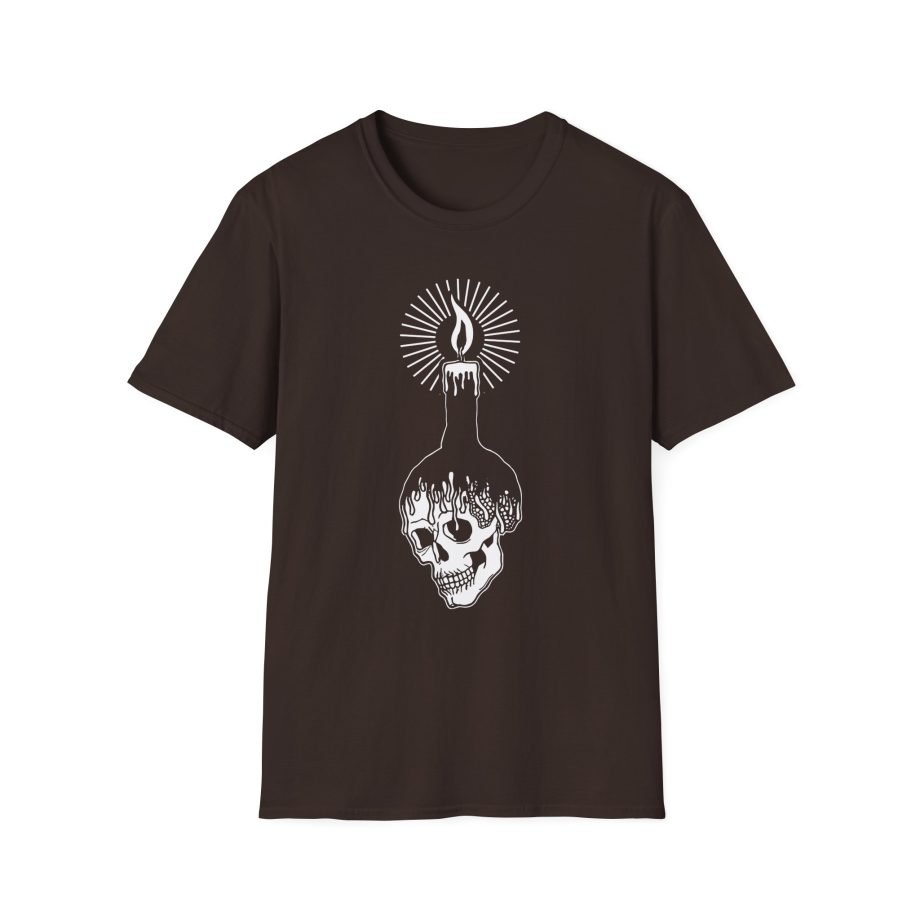 Mastodon Skull Candle Unisex Softstyle T-Shirt