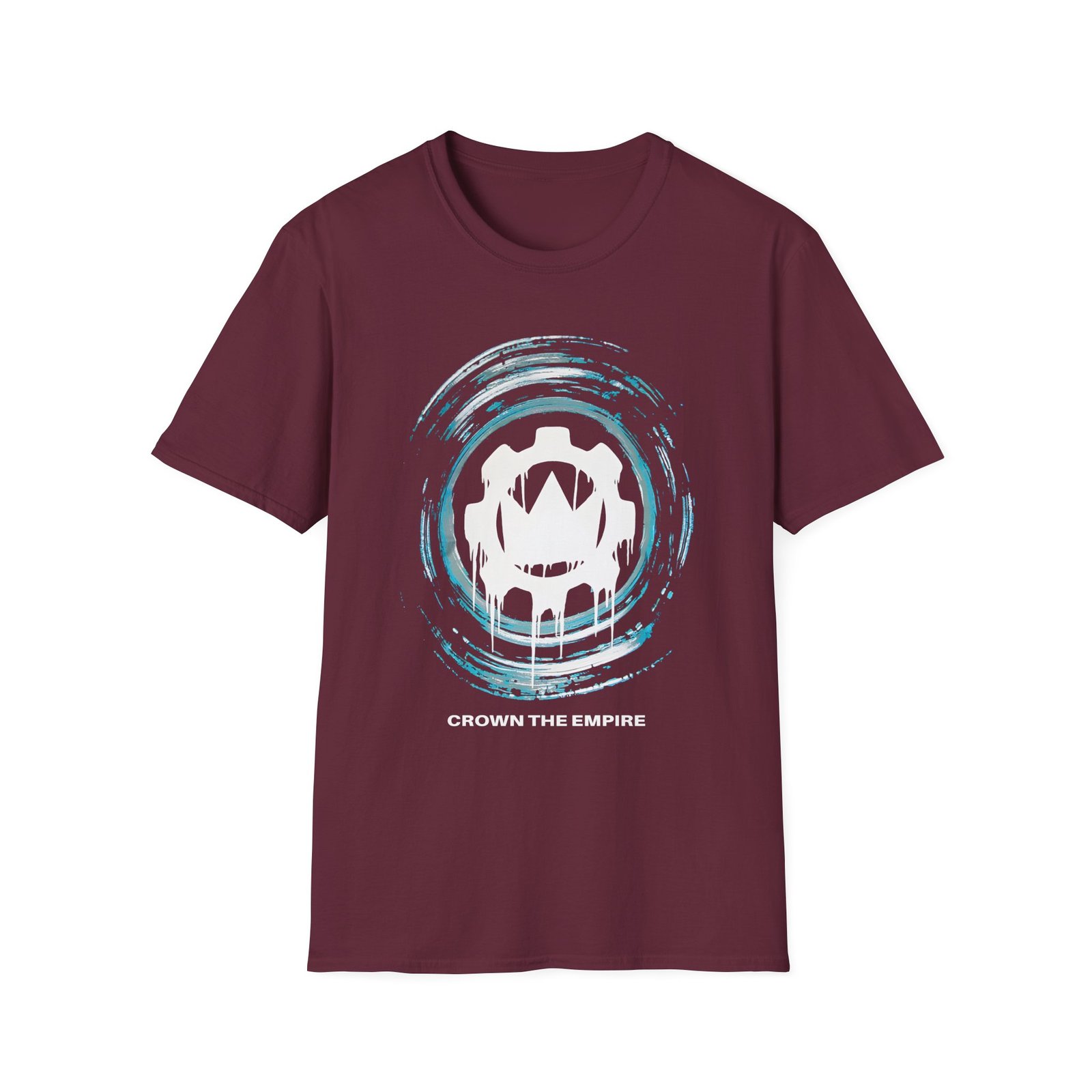 Crown the Empire Circular COG Unisex Softstyle T-Shirt