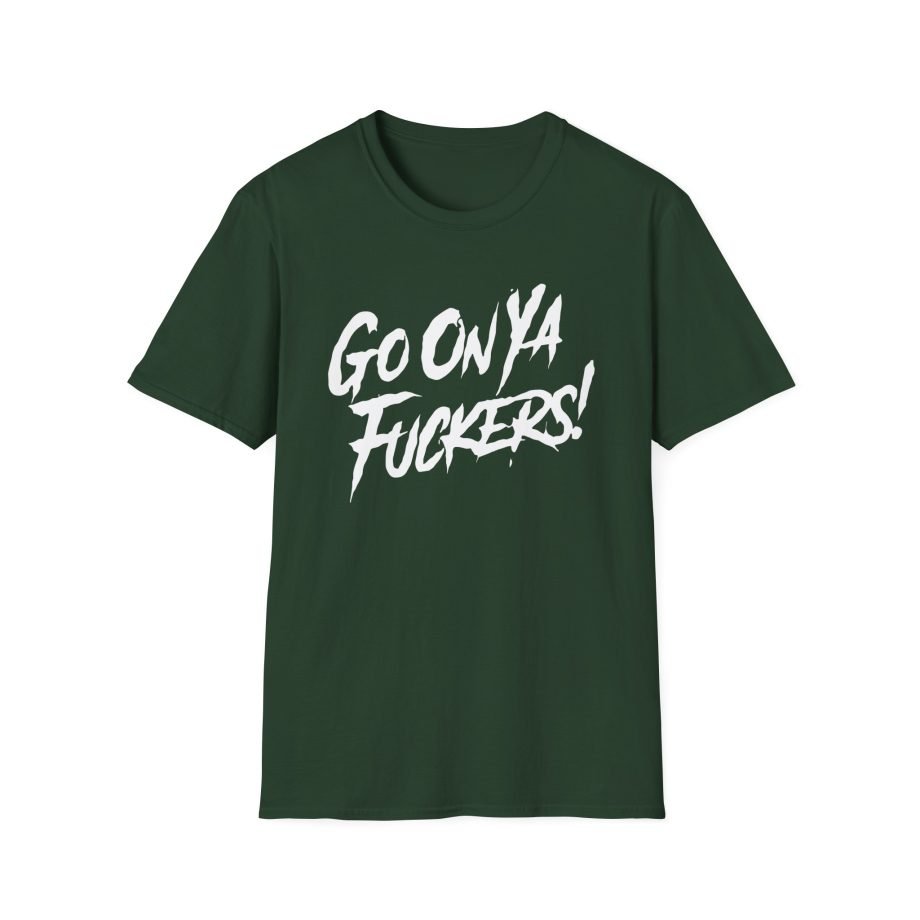 Stiff Little Fingers Go On Ya Fuckers Unisex Softstyle T-Shirt