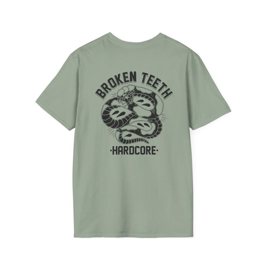 Broken Teeth Snake Unisex Softstyle T-Shirt
