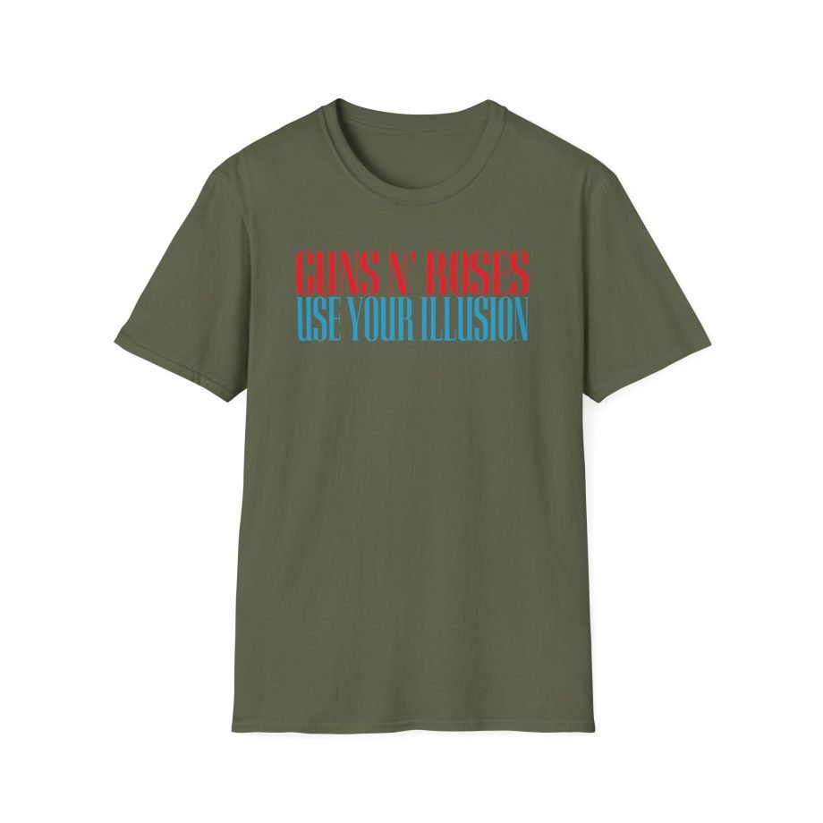 Guns N Roses Use Your Illusion Unisex Softstyle T-Shirt