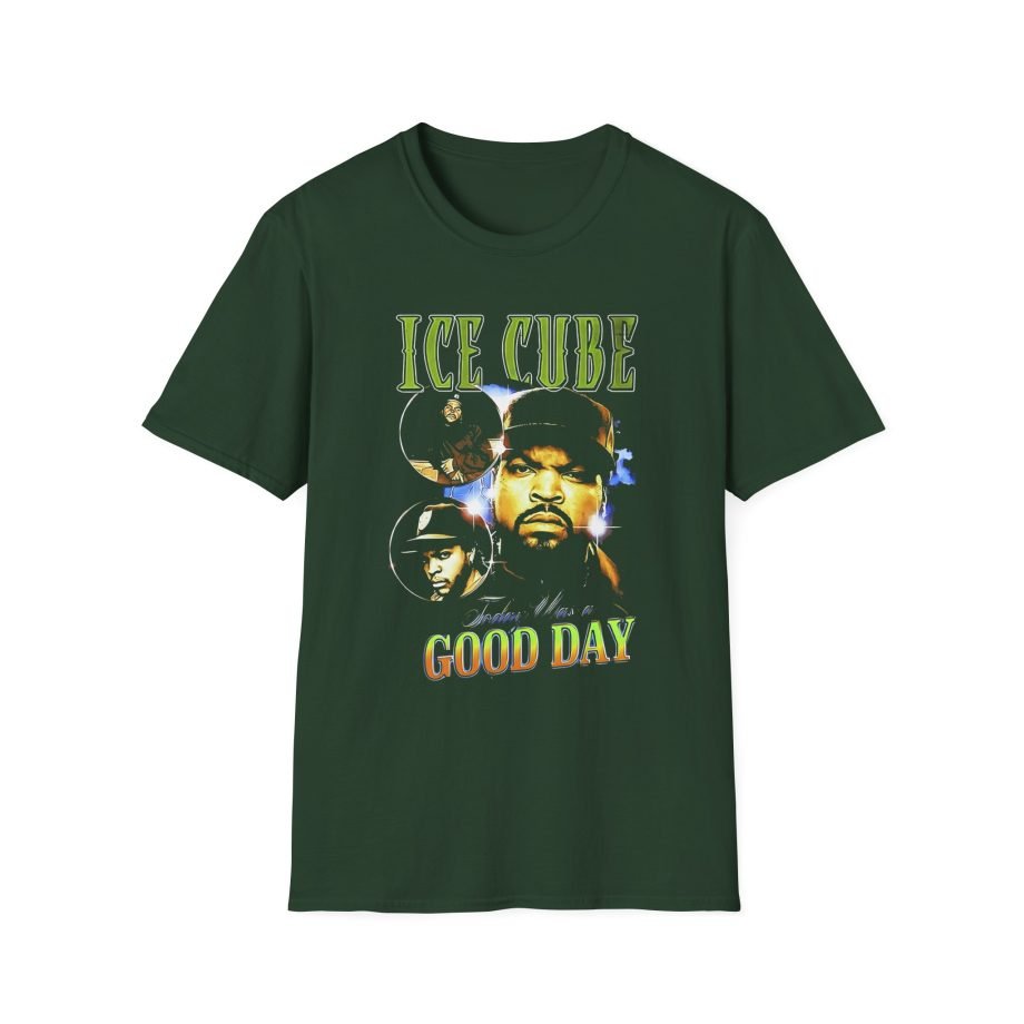 Ice Cube Good Day Photo Collage Unisex Softstyle T-Shirt