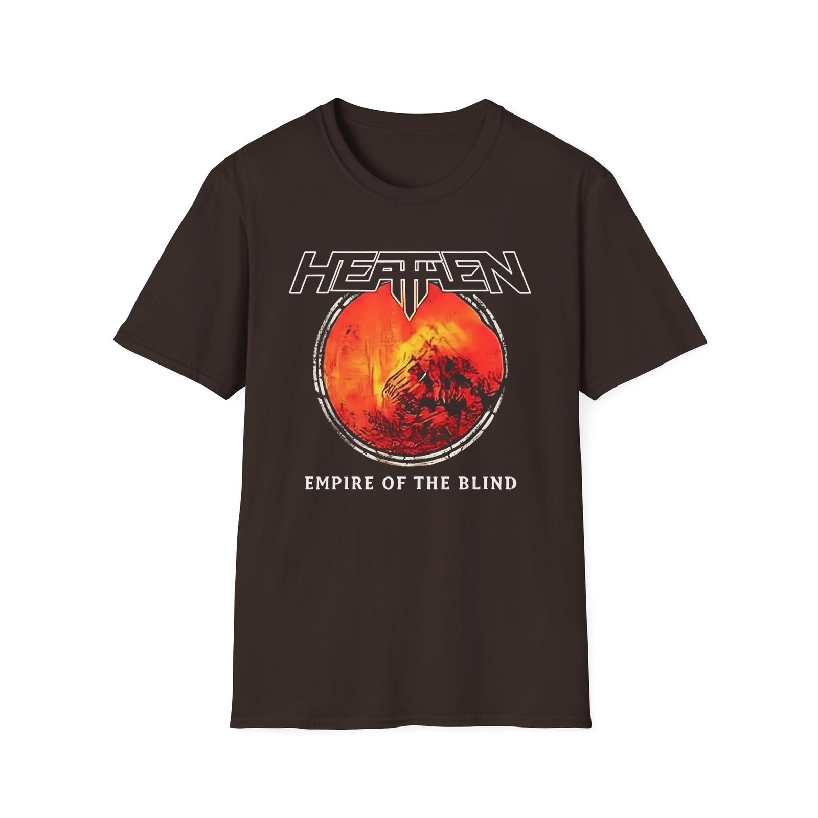 Heathen Empire of the Blind Australia Tour 2022 Unisex Softstyle T-Shirt