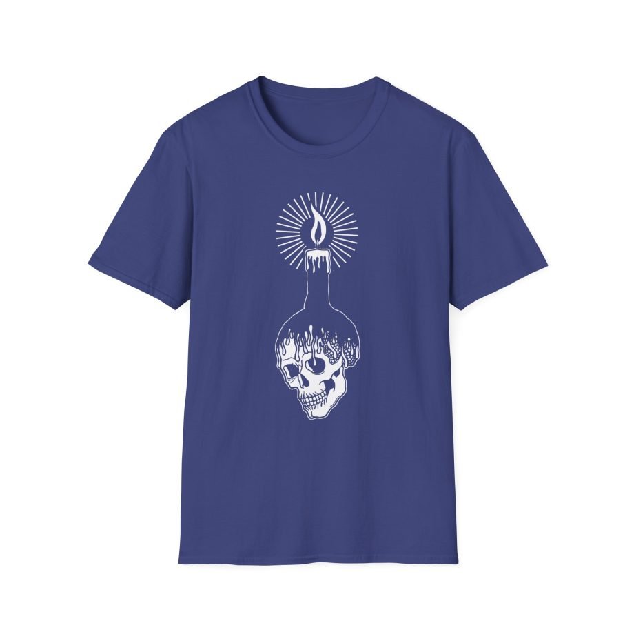 Mastodon Skull Candle Unisex Softstyle T-Shirt