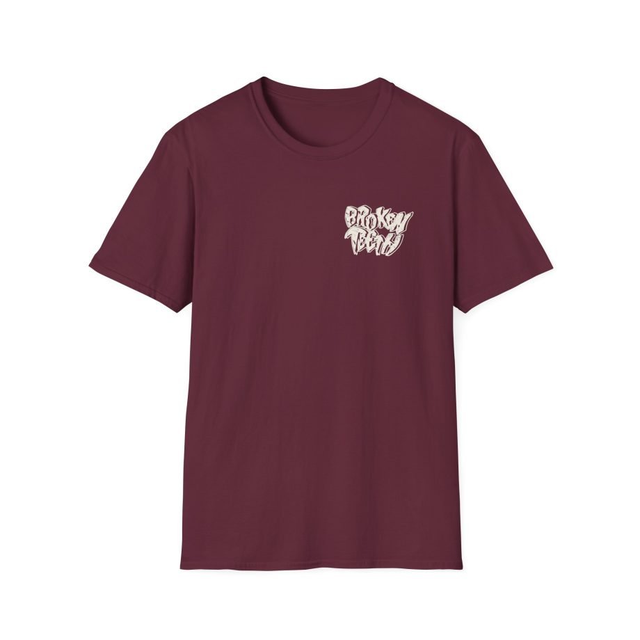 Broken Teeth hardcore punk Unisex Softstyle T-Shirt
