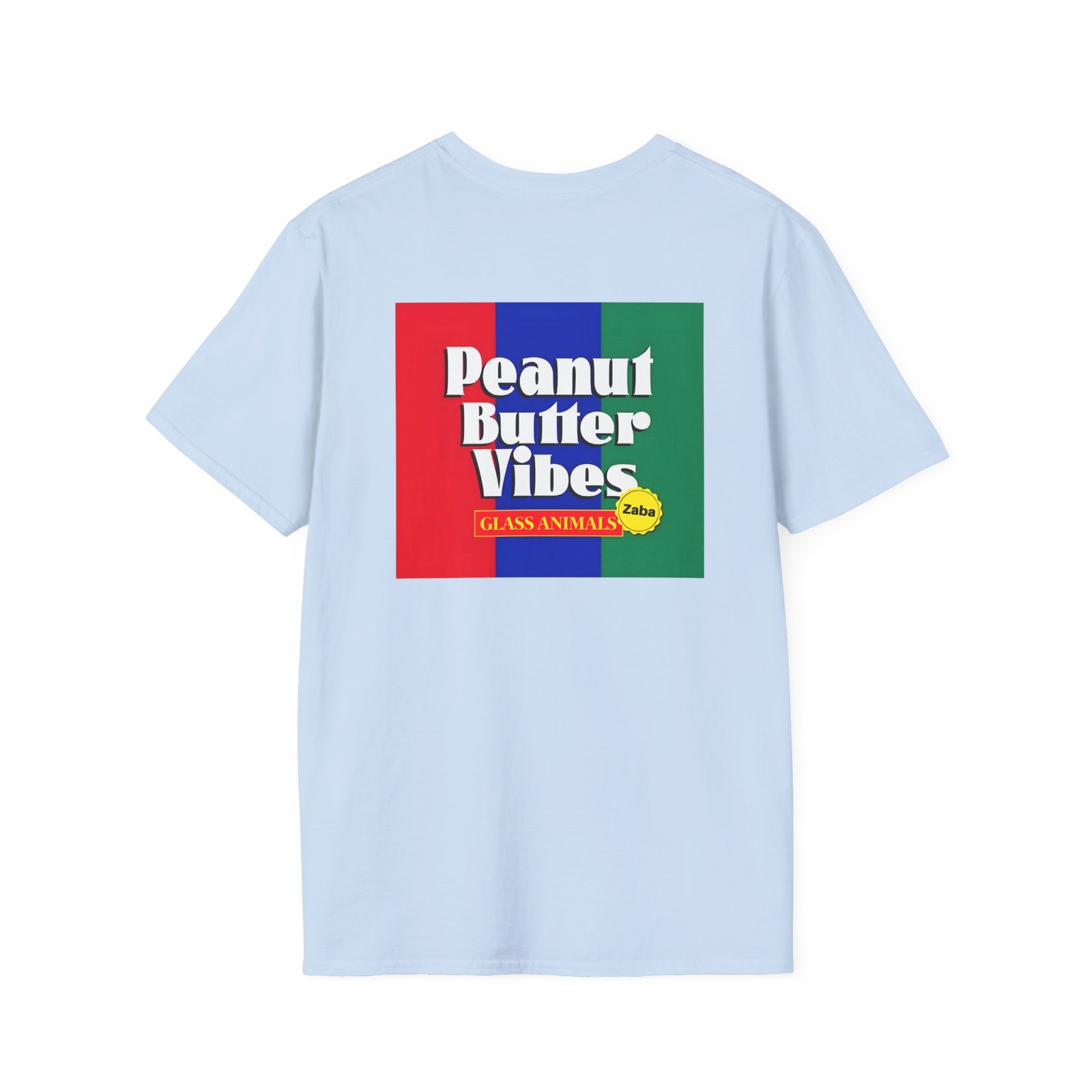 Glass Animals Zaba Peanut Butter Vibes Unisex Softstyle T-Shirt