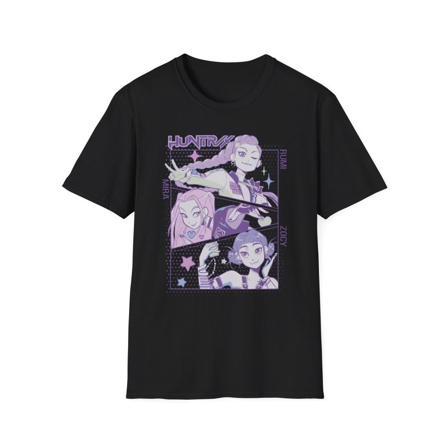 Kpop Demon Hunters Huntrix Unisex Softstyle T-Shirt