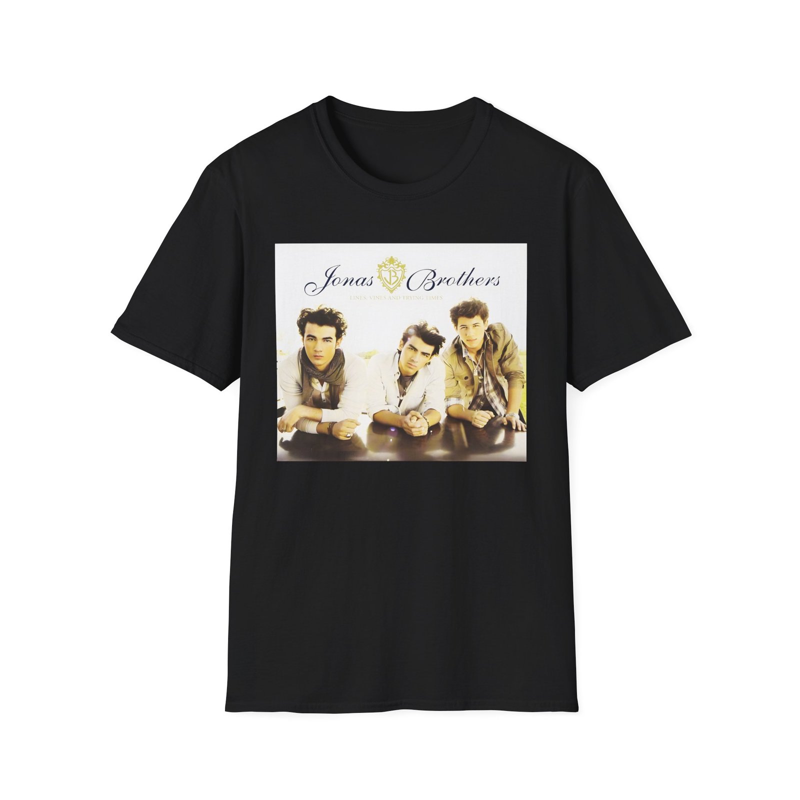 Jonas Brothers Lines Vines & Trying Times Unisex Softstyle T-Shirt