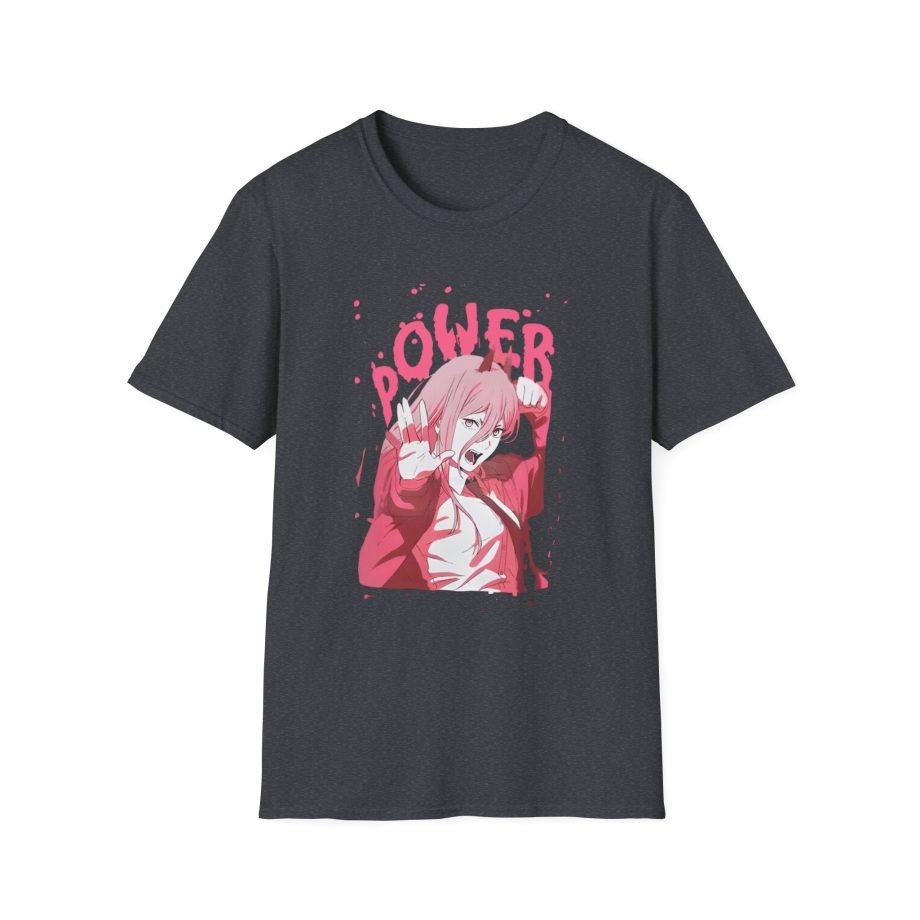 Chainsaw Man Power Splatter Unisex Softstyle T-Shirt