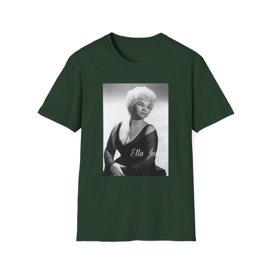 Etta James Portrait Unisex Softstyle T-Shirt