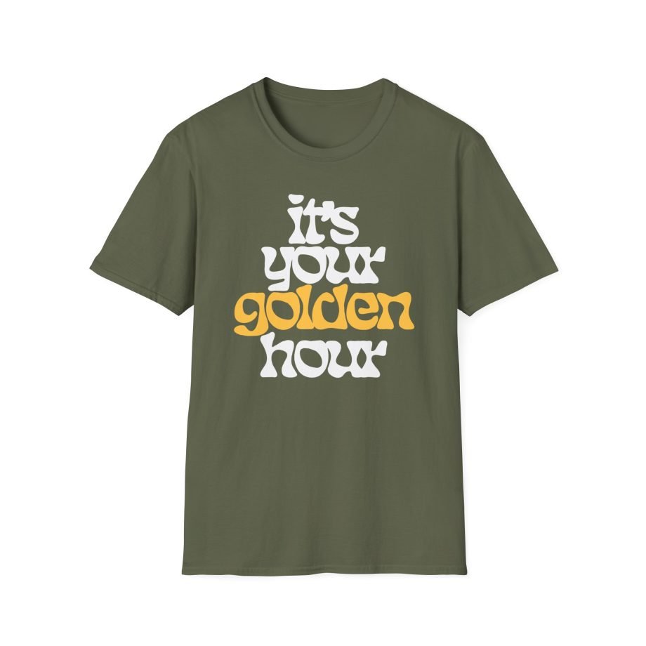 Jvke Golden Hour Shimmer Unisex Softstyle T-Shirt