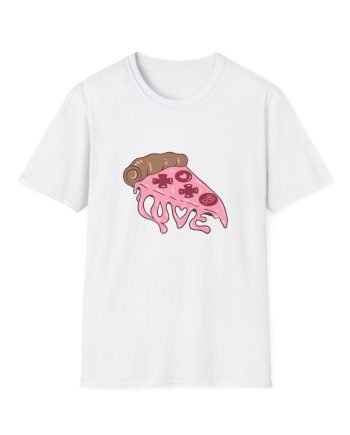 Rosanna Pansino Pizza My Heart Unisex Softstyle T-Shirt