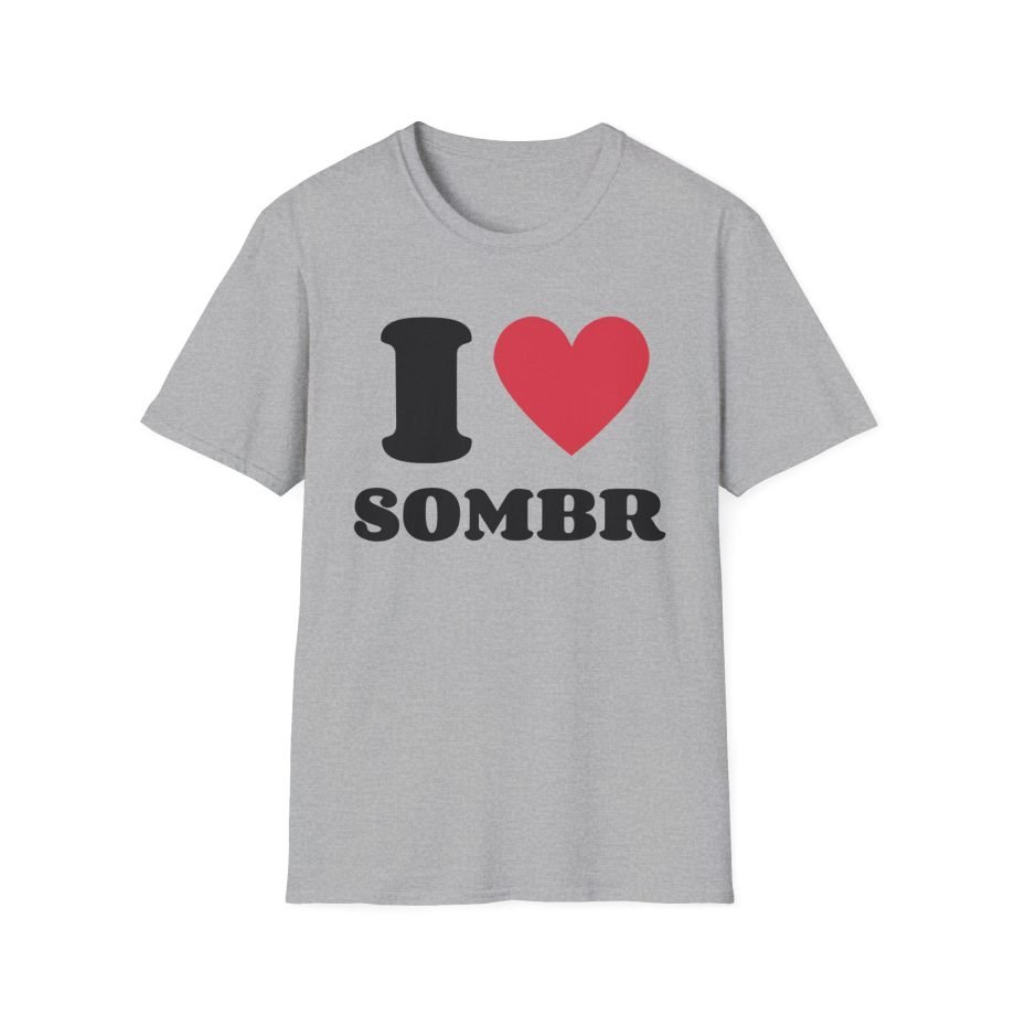 I Love Sombr Unisex Softstyle T-Shirt