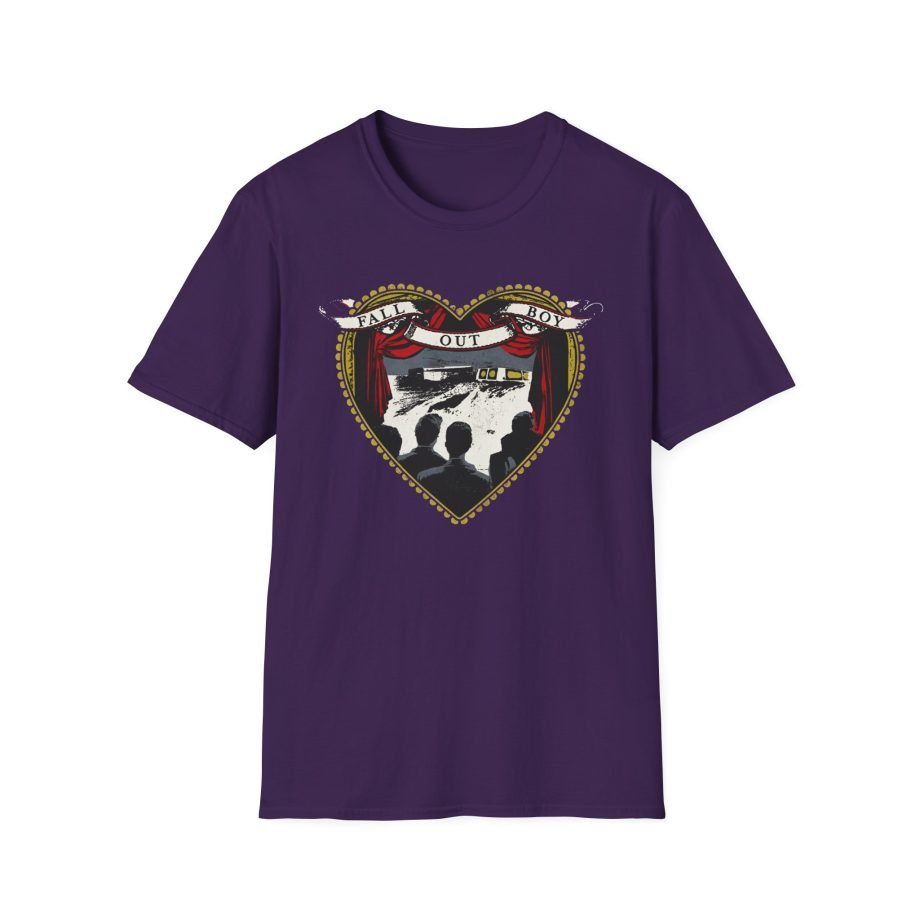 Fall Out Boy Album Cover Heart Unisex Softstyle T-Shirt