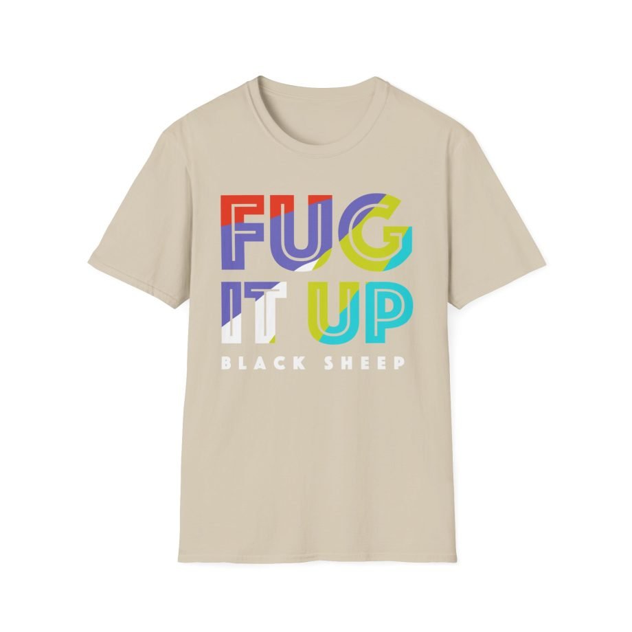 Black Sheep Fug It Up Unisex Softstyle T-Shirt