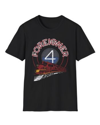 Foreigner Train Unisex Softstyle T-Shirt