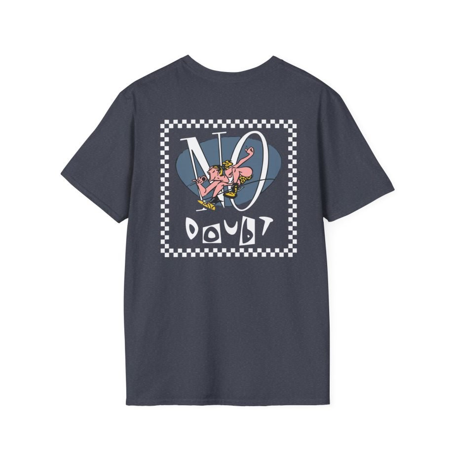 No Doubt Checkered Logo Unisex Softstyle T-Shirt