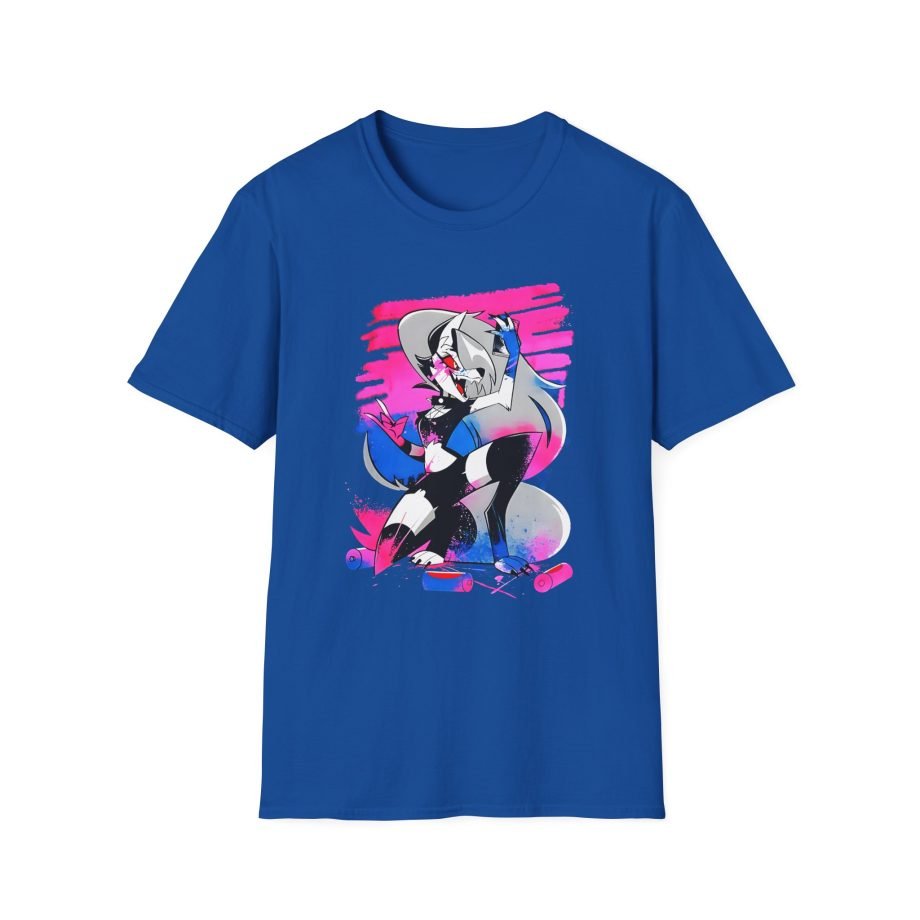 Helluva Boss Loona Micro Ribbed Unisex Softstyle T-Shirt