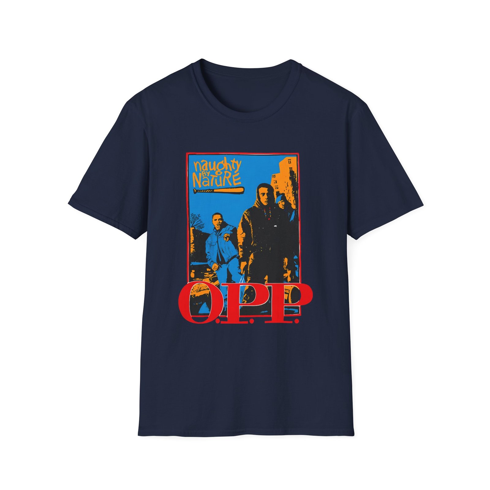 Naughty by Nature Vintage O.P.P. Unisex Softstyle T-Shirt