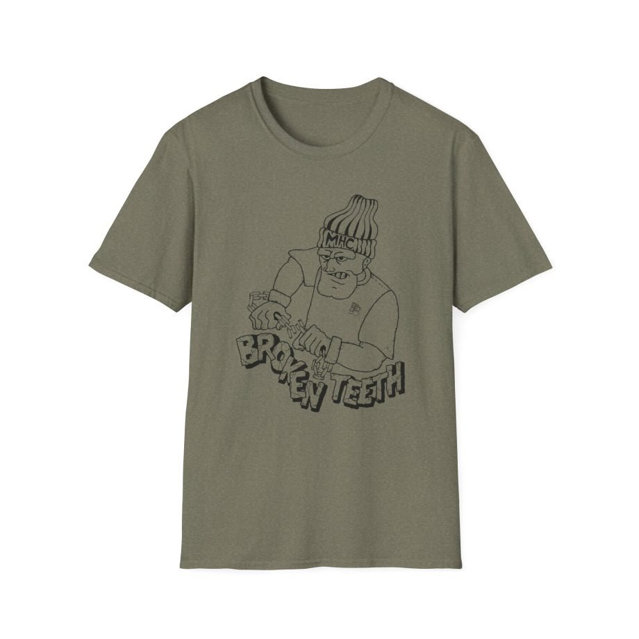 Broken Teeth Unisex Softstyle T-Shirt