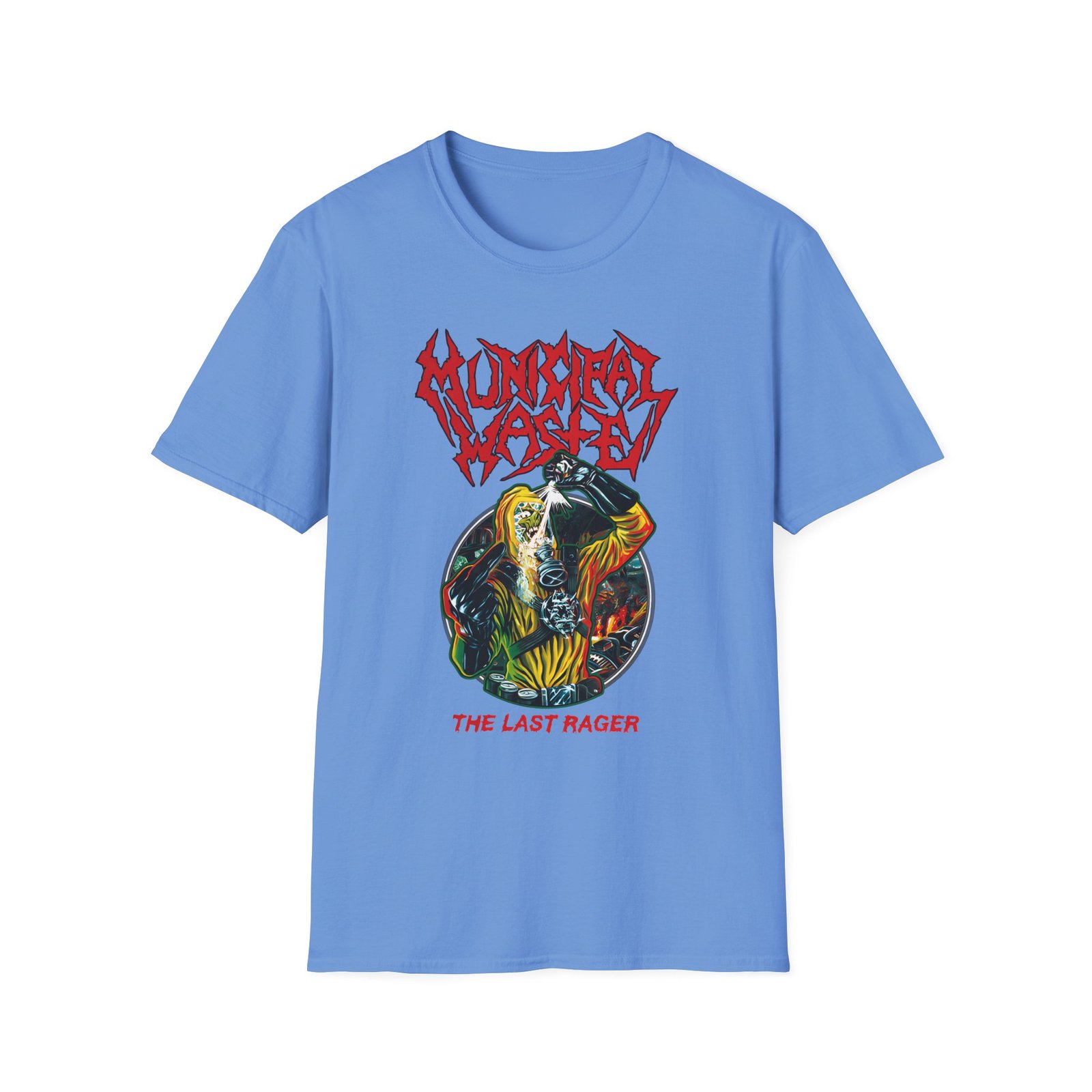 Municipal Waste the Last Rager Unisex Softstyle T-Shirt