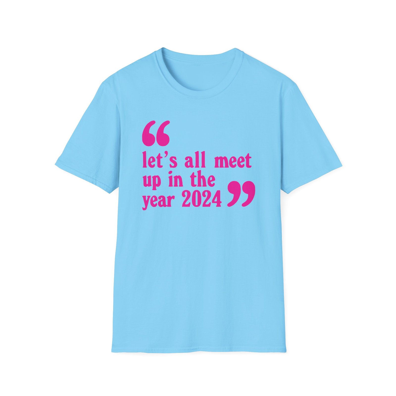 Pulp Let’s All Meet Up Ecru Unisex Softstyle T-Shirt