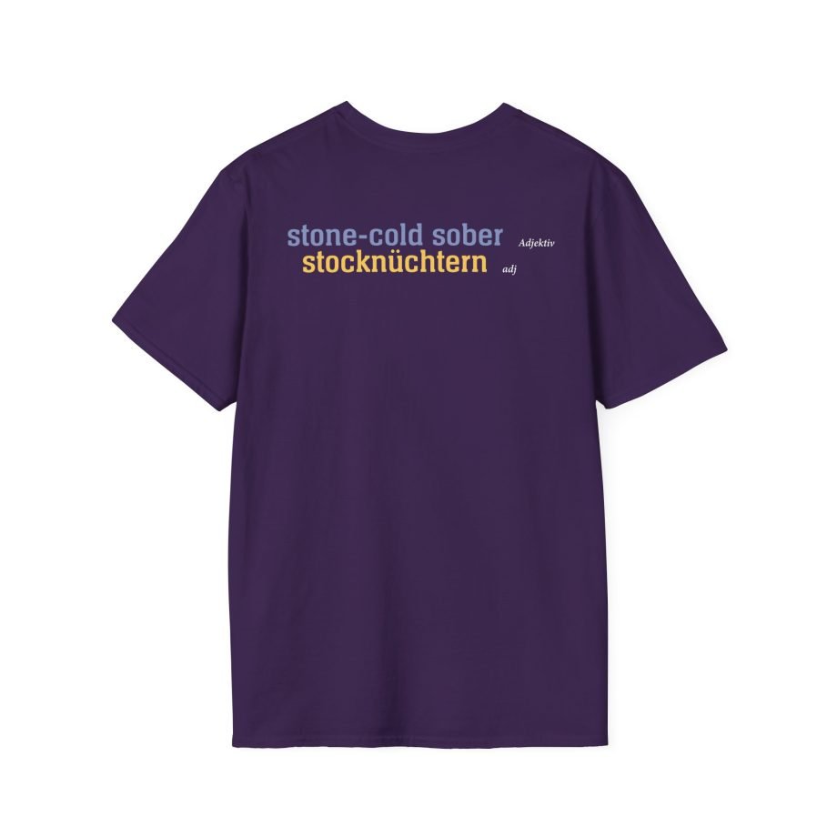 Tankard Stone Cold Sober Unisex Softstyle T-Shirt