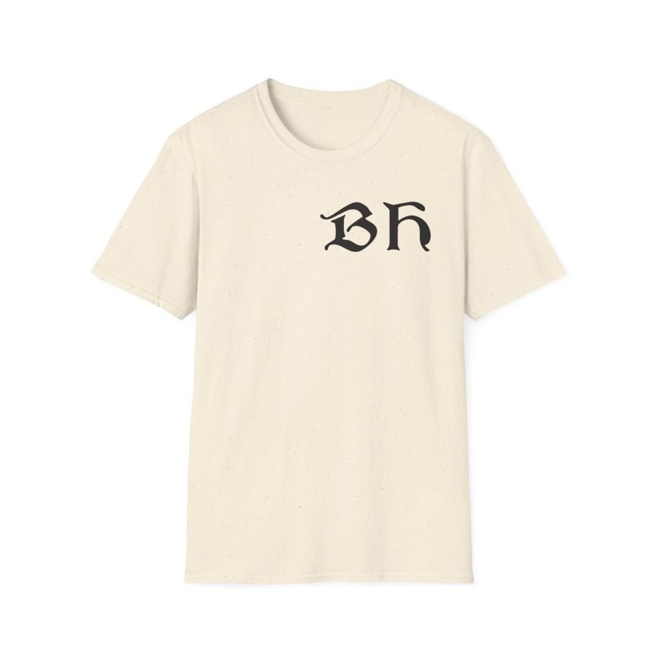 Beach House Rose Stained Glass Unisex Softstyle T-Shirt