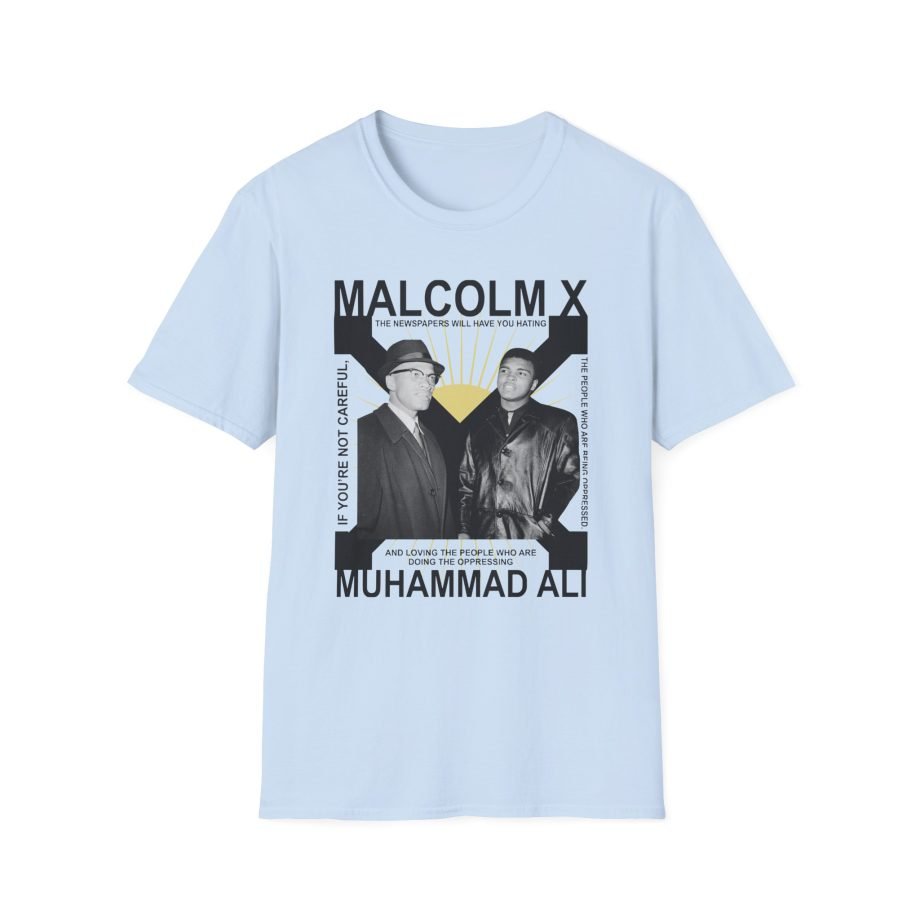 Malcolm X & Ali Unisex Softstyle T-Shirt