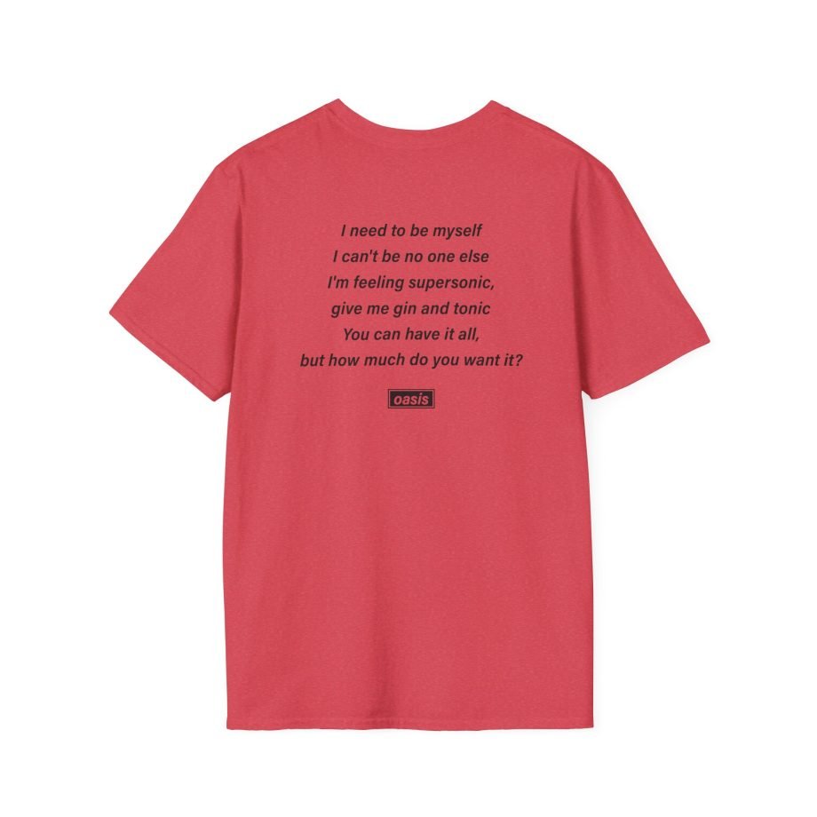 Oasis Supersonic Unisex Softstyle T-Shirt