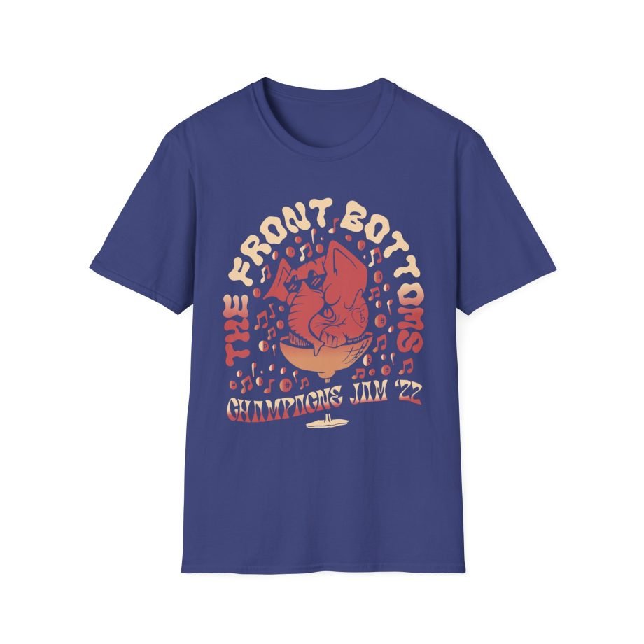 The Front Bottoms Champagne Jam 2022 Unisex Softstyle T-Shirt