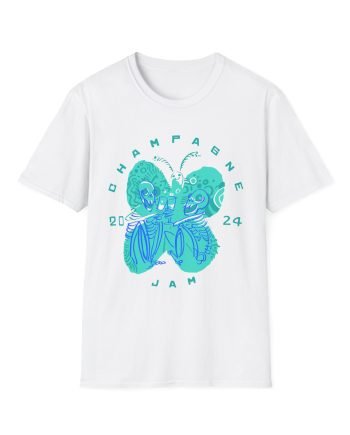 The Front Bottoms Champagne Jam 2024 Unisex Softstyle T-Shirt