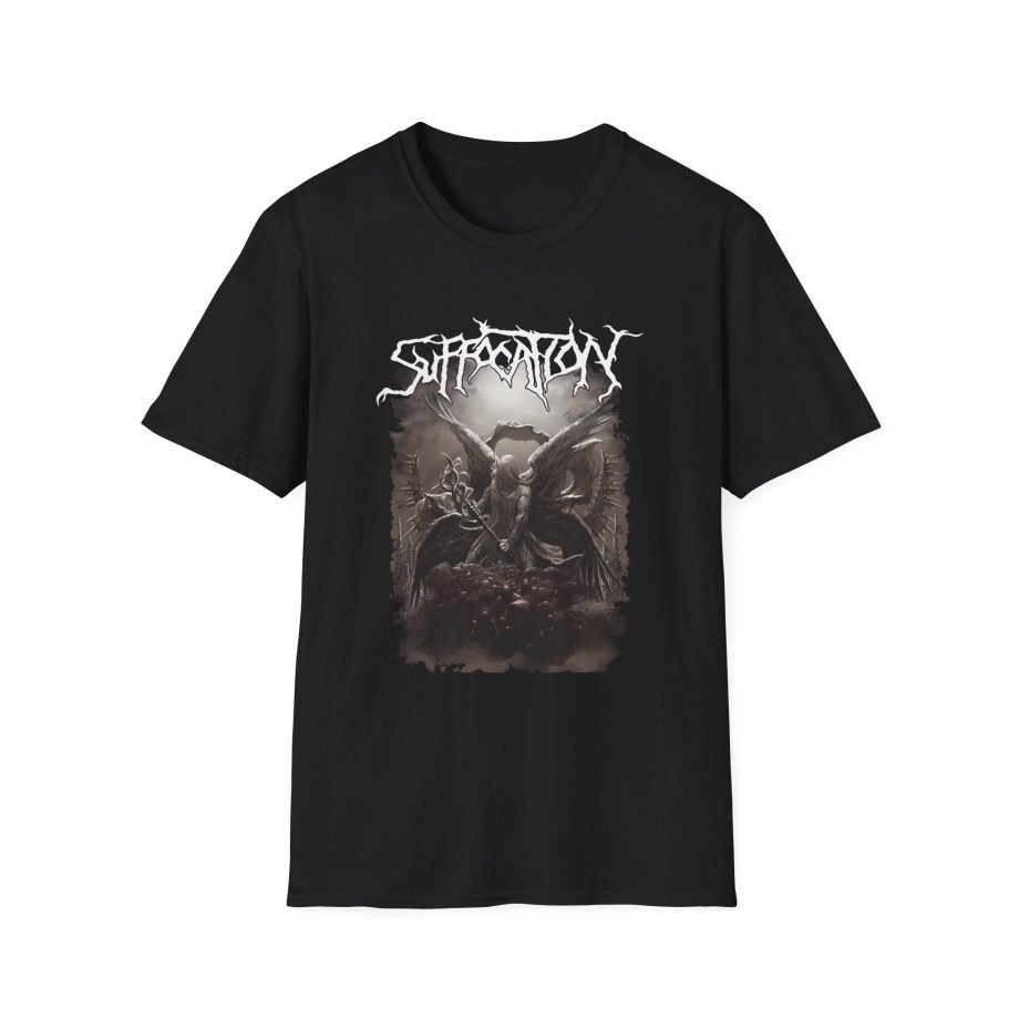 Suffocation Shred Angel Unisex Softstyle T-Shirt