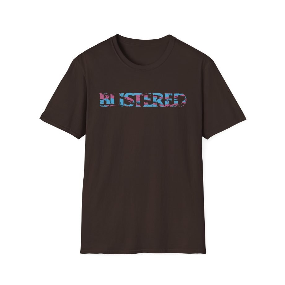 Blistered Camo Samurai Unisex Softstyle T-Shirt