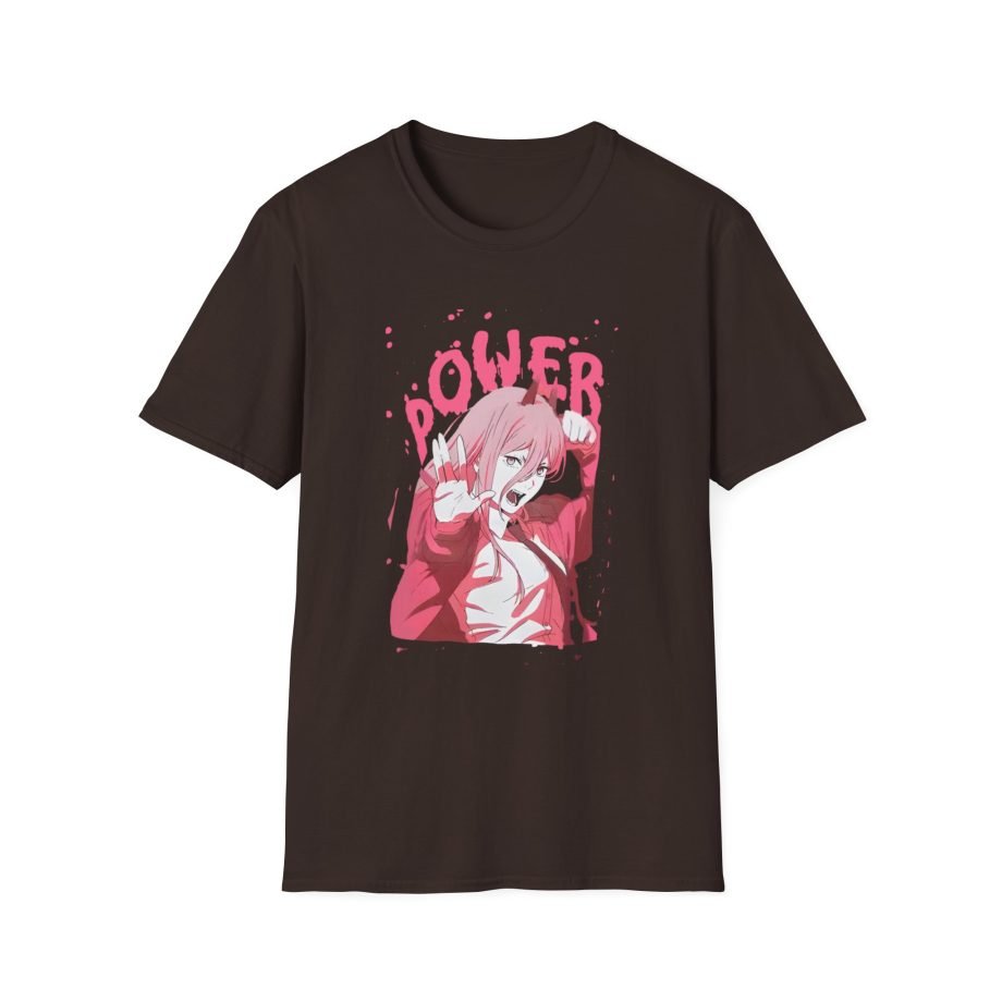Chainsaw Man Power Splatter Unisex Softstyle T-Shirt
