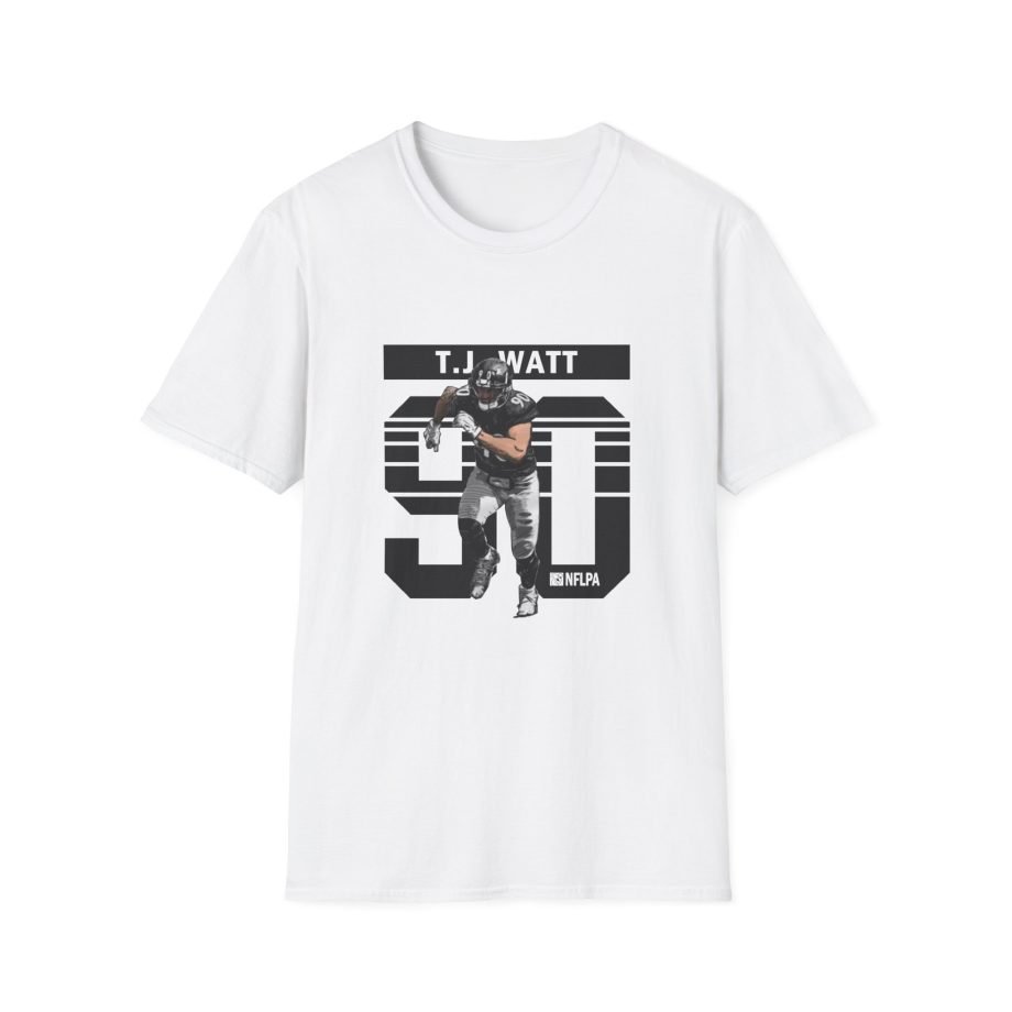Tj Watt Grunge Unisex Softstyle T-Shirt