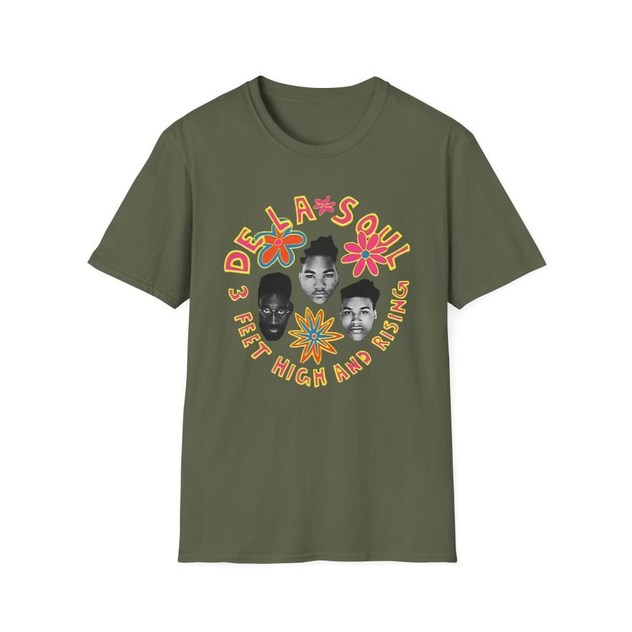 De La Soul 3 Feet High and Rising Unisex Softstyle T-Shirt