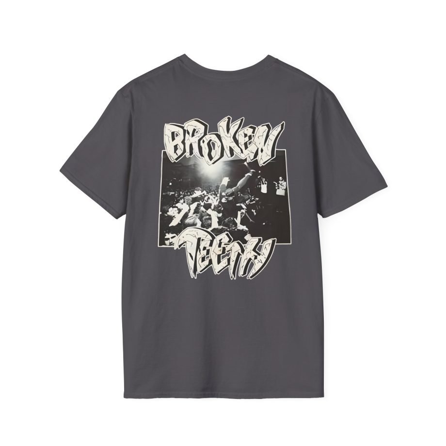 Broken Teeth hardcore punk Unisex Softstyle T-Shirt