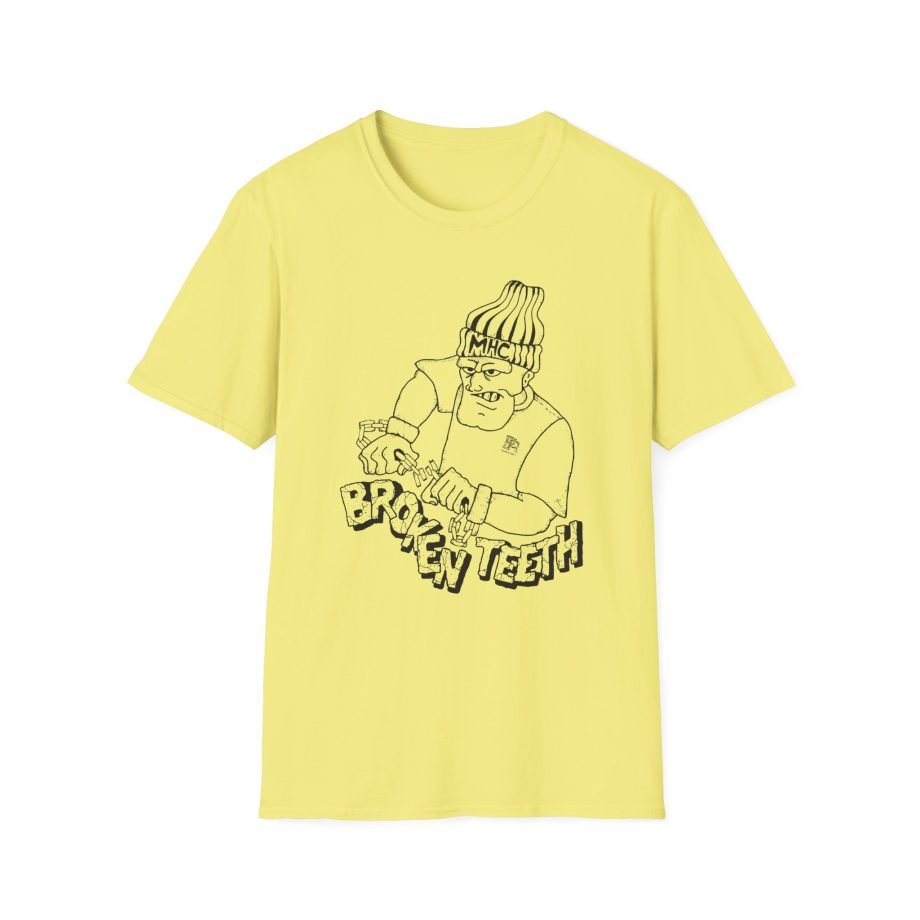 Broken Teeth Unisex Softstyle T-Shirt