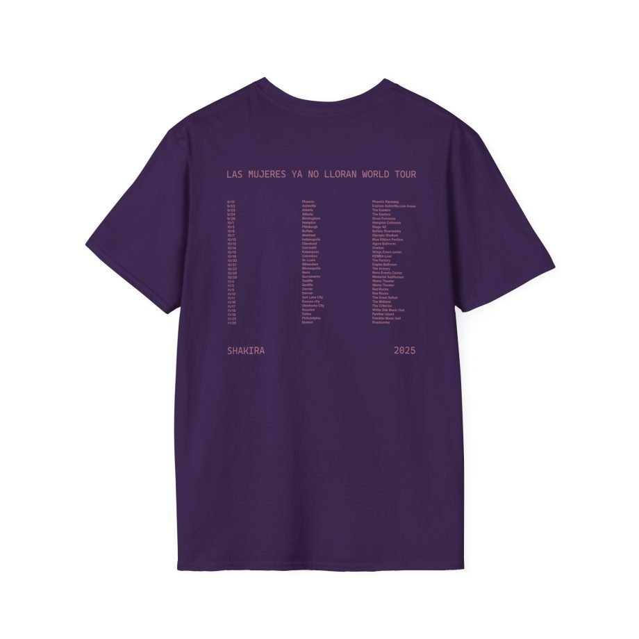 Shakira LMYNL World Tour Unisex Softstyle T-Shirt