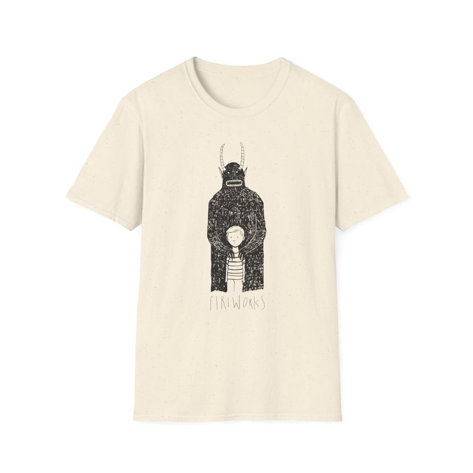 Fireworks Monster Unisex Softstyle T-Shirt
