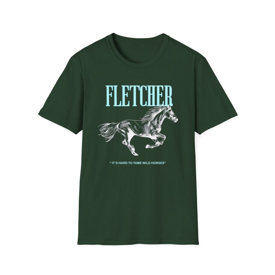 Fletcher It's Hard to Tame Wild Horses Unisex Softstyle T-Shirt