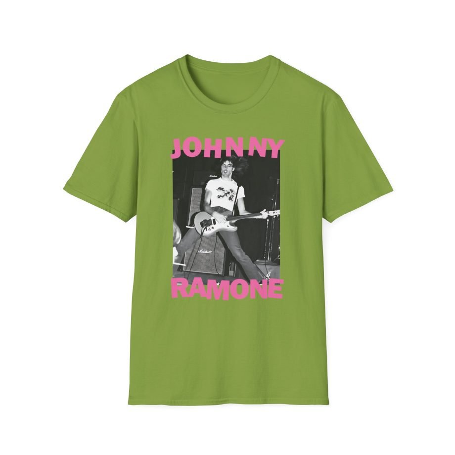 Johnny Ramone Seal Unisex Softstyle T-Shirt