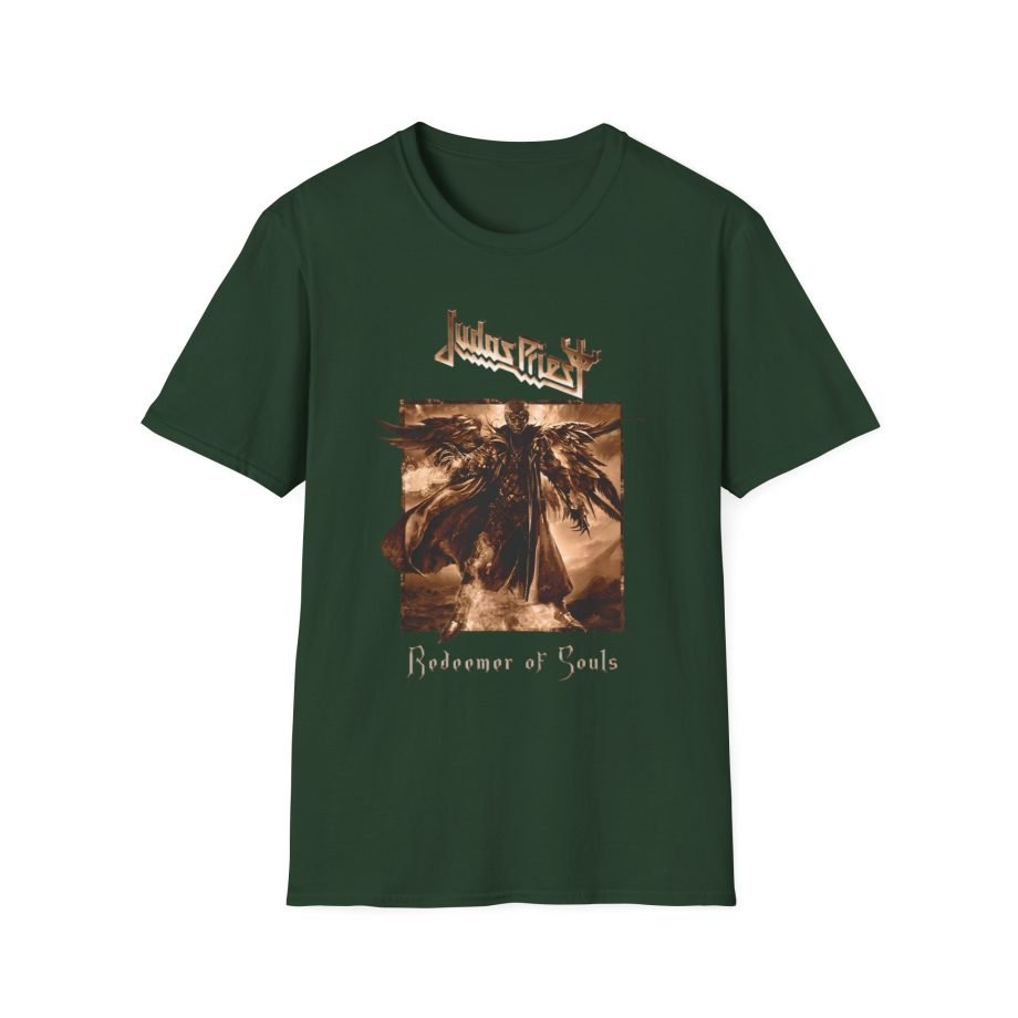 Judas Priest Redeemer of Souls Album Square Unisex Softstyle T-Shirt