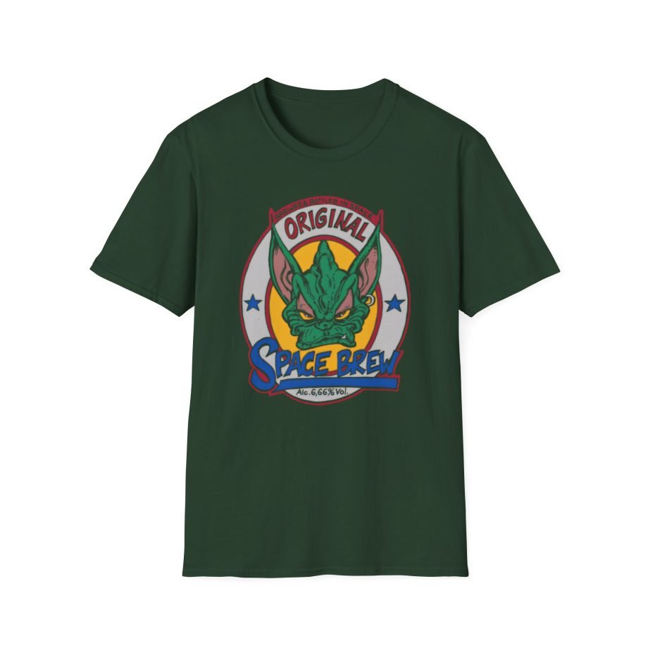 Tankard Space Brew Unisex Softstyle T-Shirt